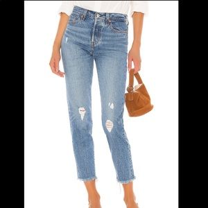 NWT Levi’s Wedgie Fit Truth Unfolds Tapered Ankle